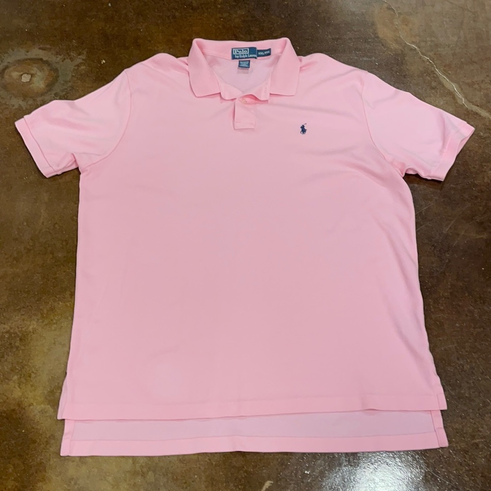 Pink Polo Ralph Lauren super soft 100% cotton.